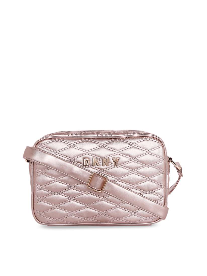 Rose gold dkny bag store