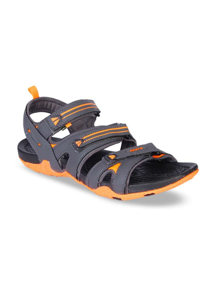 Sparx orange sandals shop