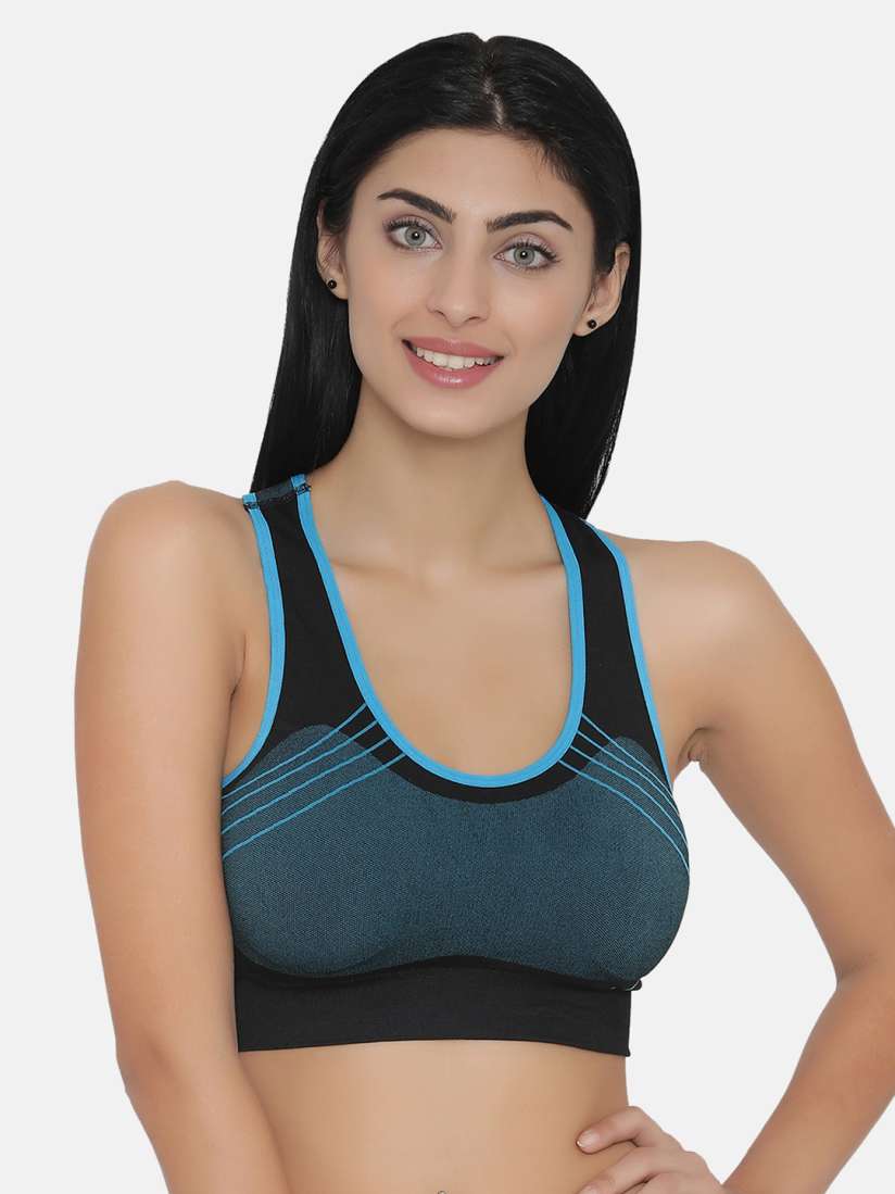 Buy Clovia Padded Non Wired Racerback Sports Bra Bra for Women 10121481 Myntra