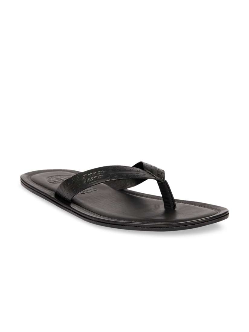 Buy Franco Leone Men Black Solid Thong Flip Flops Flip Flops for Men 10136627 Myntra