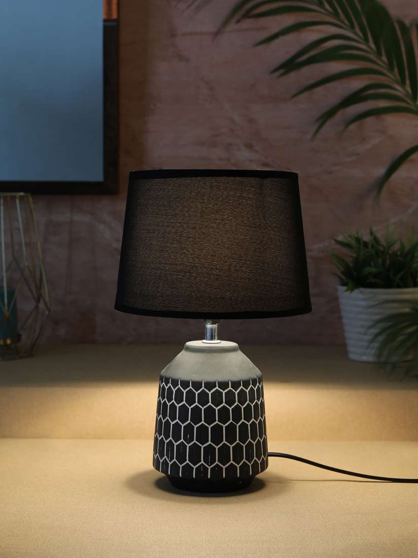 Myntra Buy Bedside Table Lamp Buy Devansh Pink Black Bedside