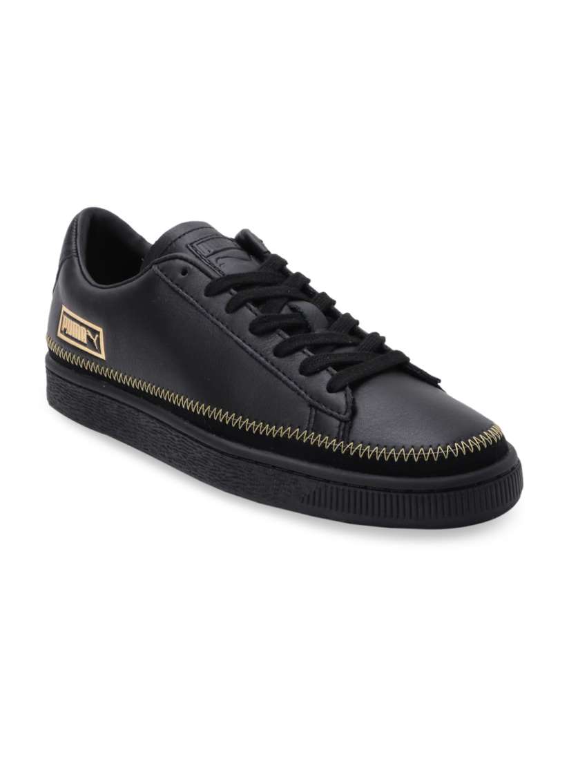 Buy Puma Women Black Basket Trim Metallic Wn sSneakers Casual Shoes for Women 10262189 Myntra