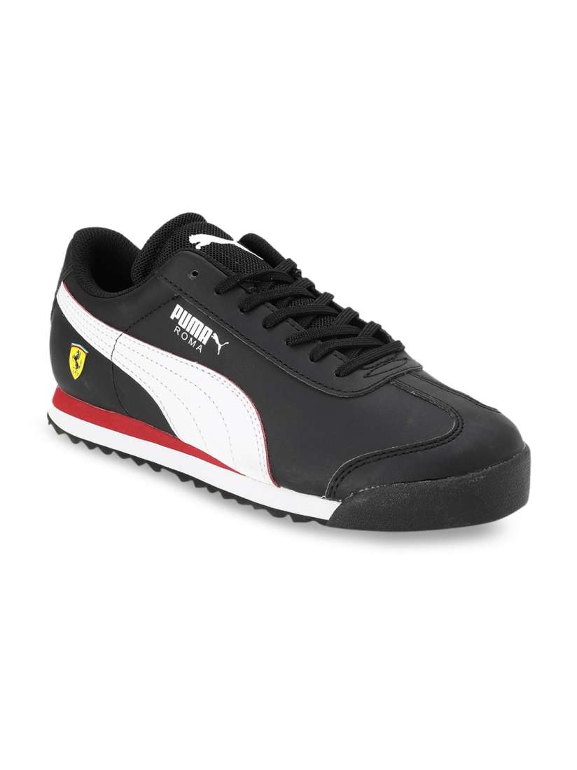 Buy PUMA Motorsport Unisex Black SF Roma Jr Rosso C Sneakers Casual Shoes for Unisex Kids 10262283 Myntra