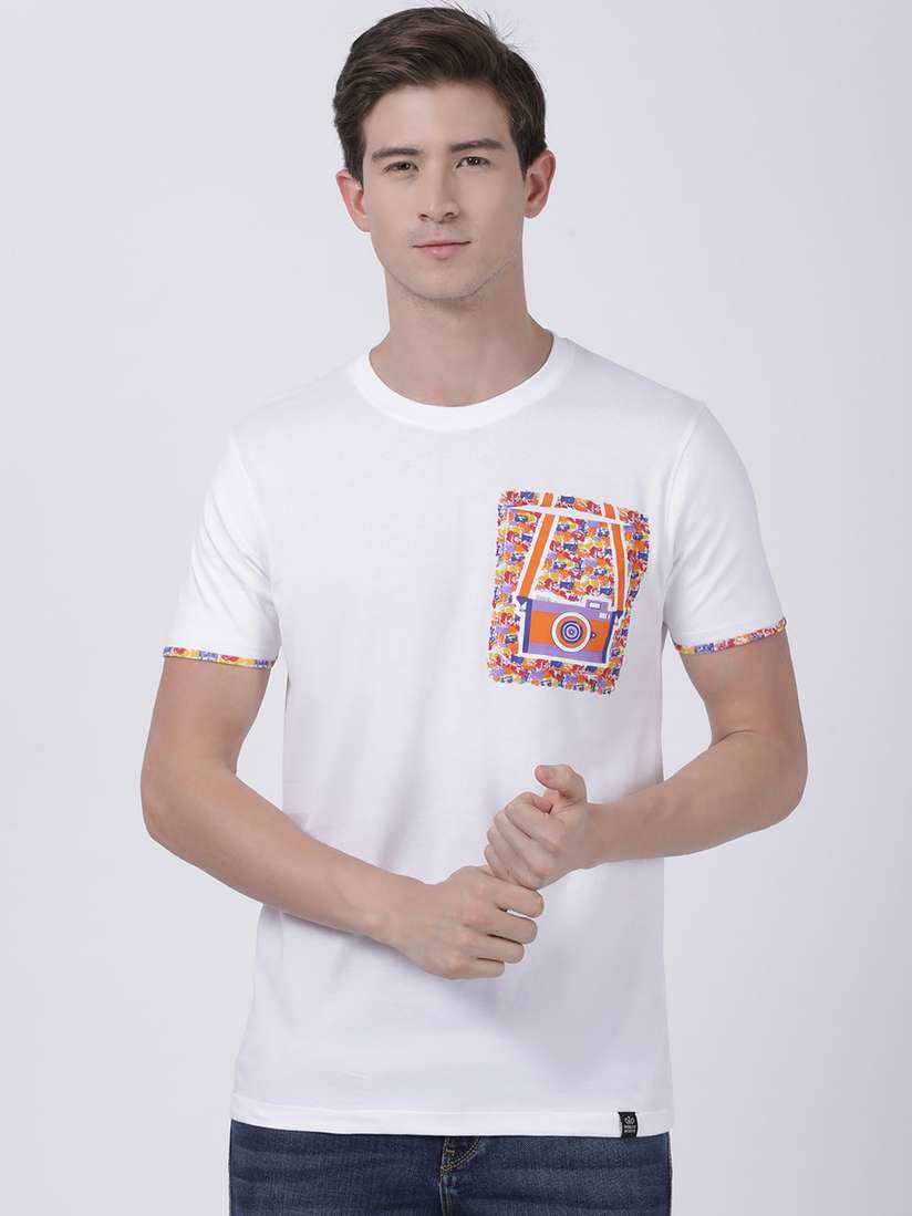 Casual Shirt Dixcy Scott Full T Shirt Logo Print Polo T-Shirt