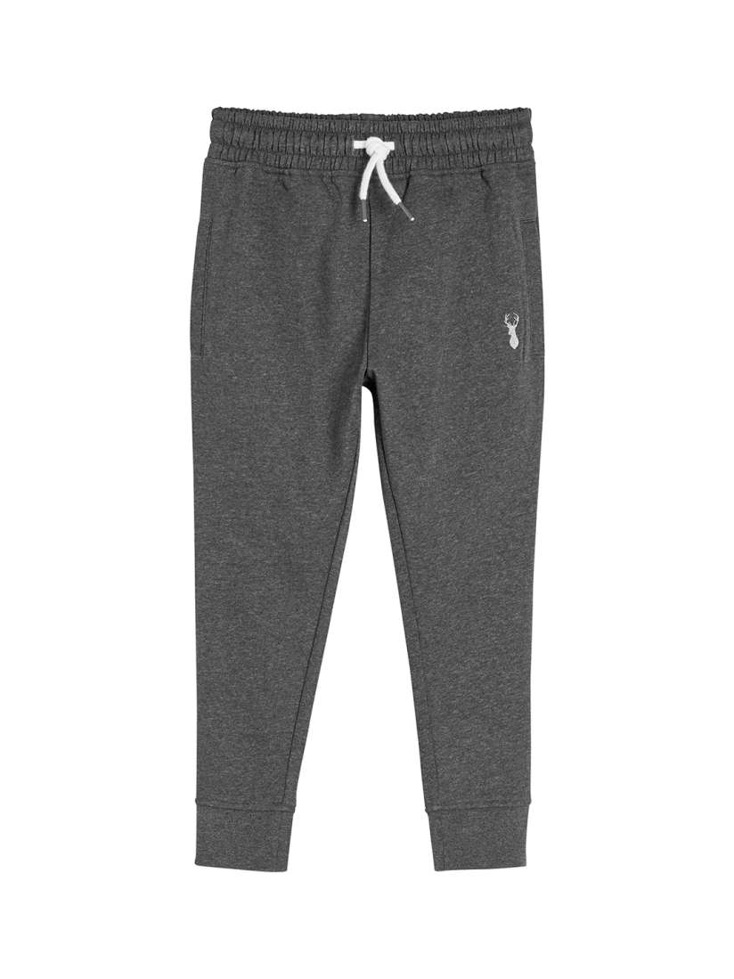 Buy next Boys Charcoal Grey Solid Slim Fit Joggers Track Pants for Boys 10289119 Myntra