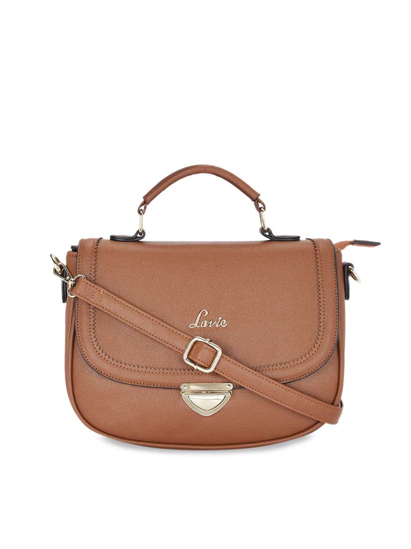 Buy Lavie Brown Solid Sling Bag Handbags for Women 10315503 Myntra