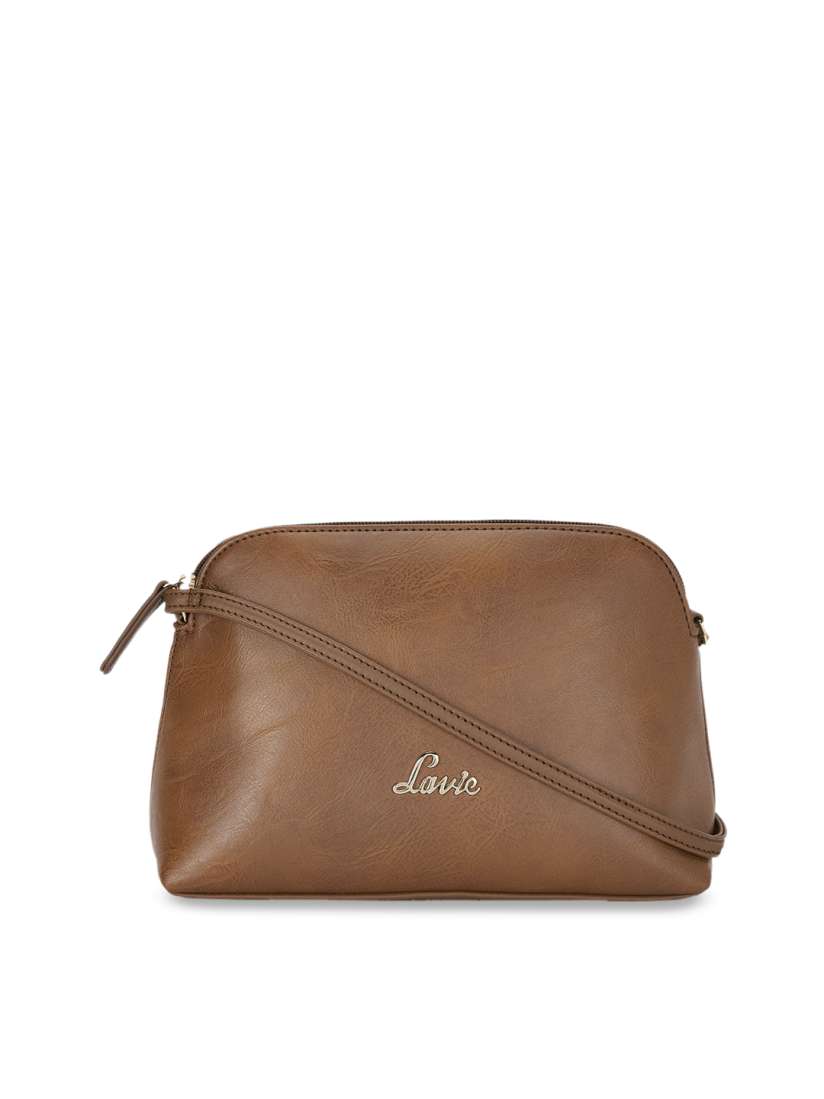 Buy Lavie Women Brown Solid Sling Bag Handbags for Women 10315591 Myntra