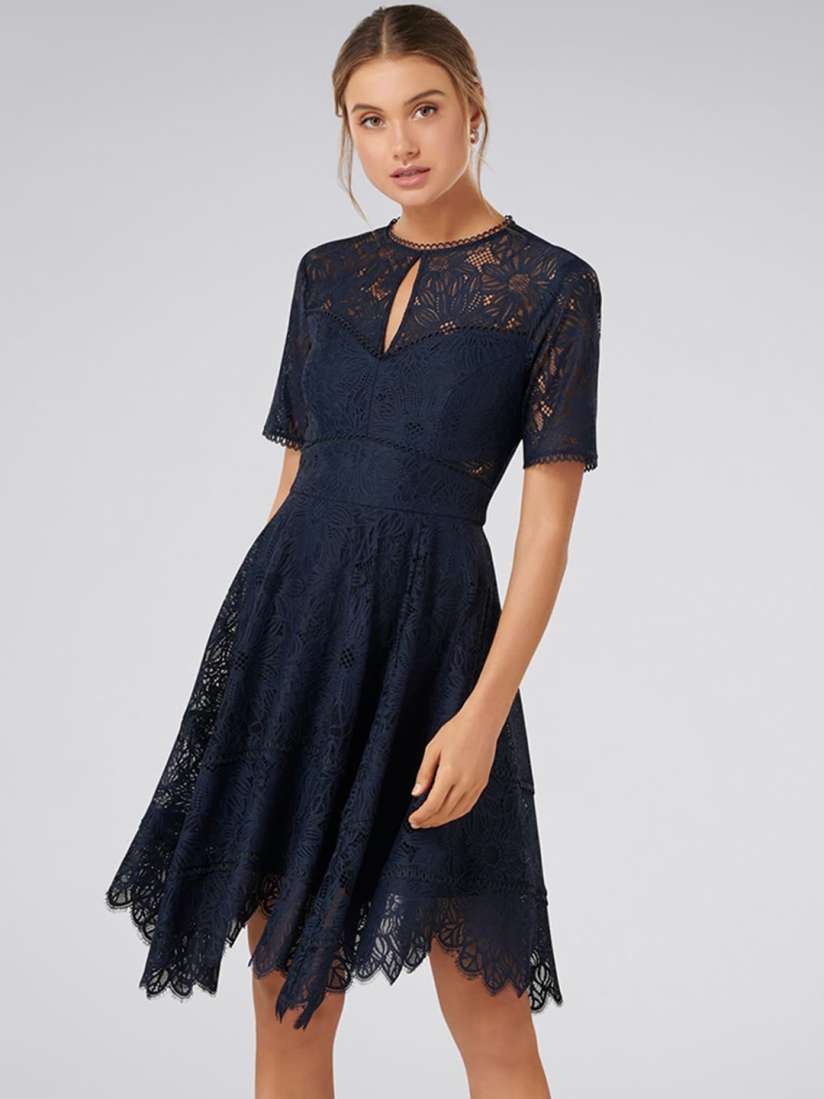 Forever new blue lace dress shop