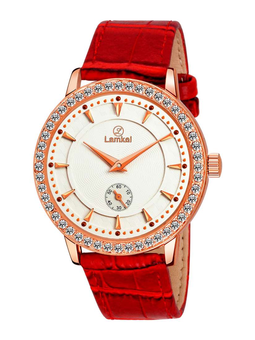 Buy Lamkei Women White Analogue Watch LAM 1106 Watches for Women 10214183 Myntra