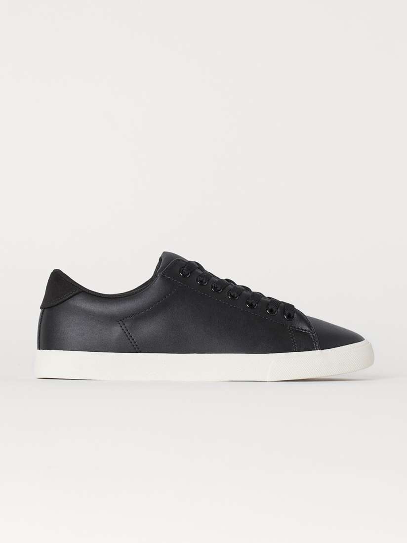 Buy H M Men Black Solid Trainers Casual Shoes for Men 10435544 Myntra