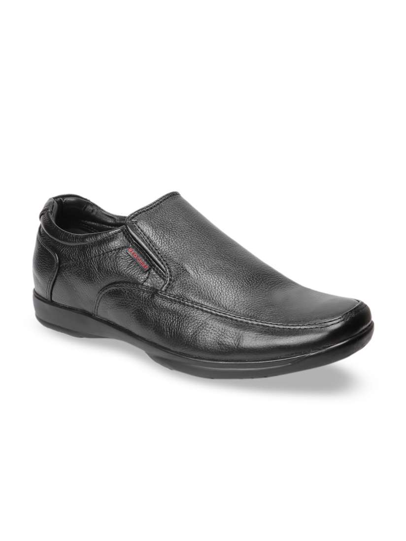 Buy Red Chief Men Black Textured Formal Slip Ons Formal Shoes for Men 10439646 Myntra