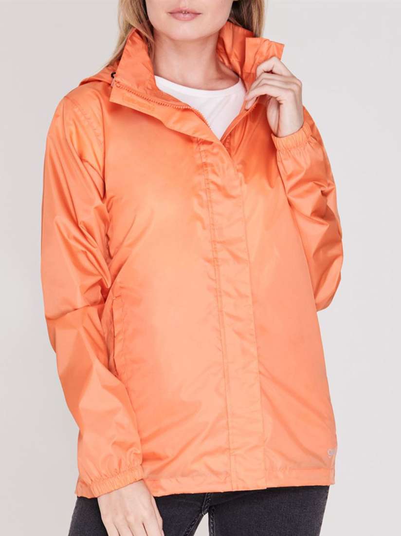 Buy Gelert Women Orange Solid Water Resistant Hooded Open Front Jacket Jackets for Women 10372381 Myntra