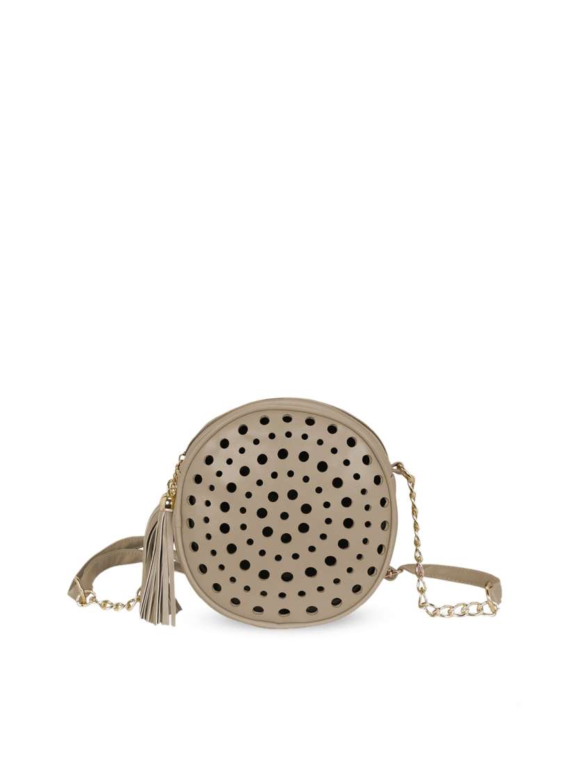 Buy KLEIO Cut Out Round Cross Body Sling Bag Handbags for Women 10500716 Myntra