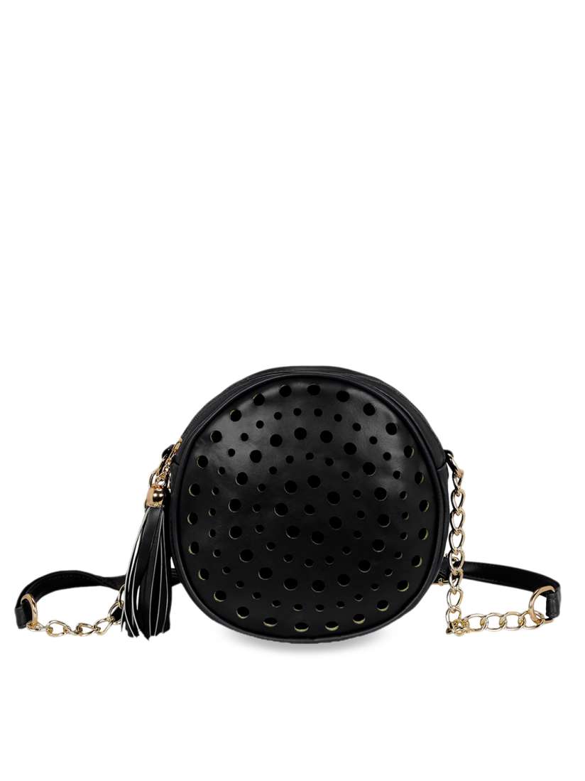Buy KLEIO Cut Out Round Cross Body Sling Bag Handbags for Women 10500724 Myntra