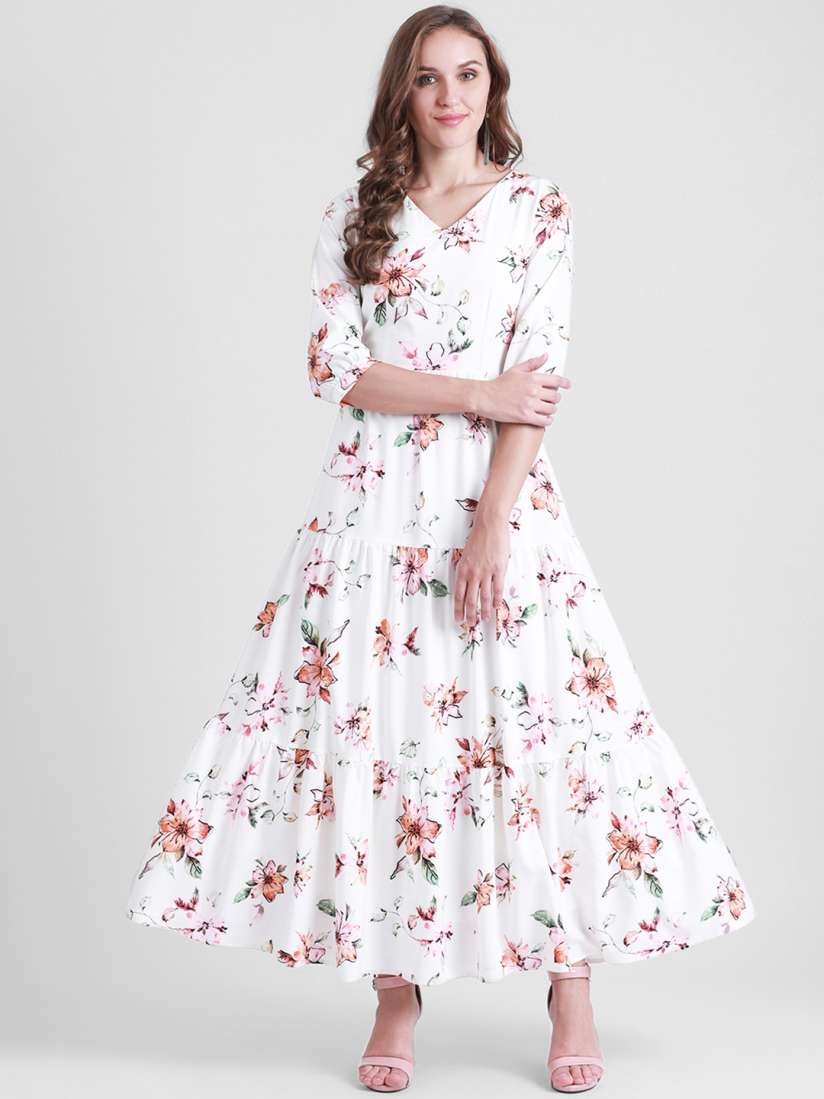Buy Zink London Women White Maxi Dress Dresses for Women 10521530 Myntra