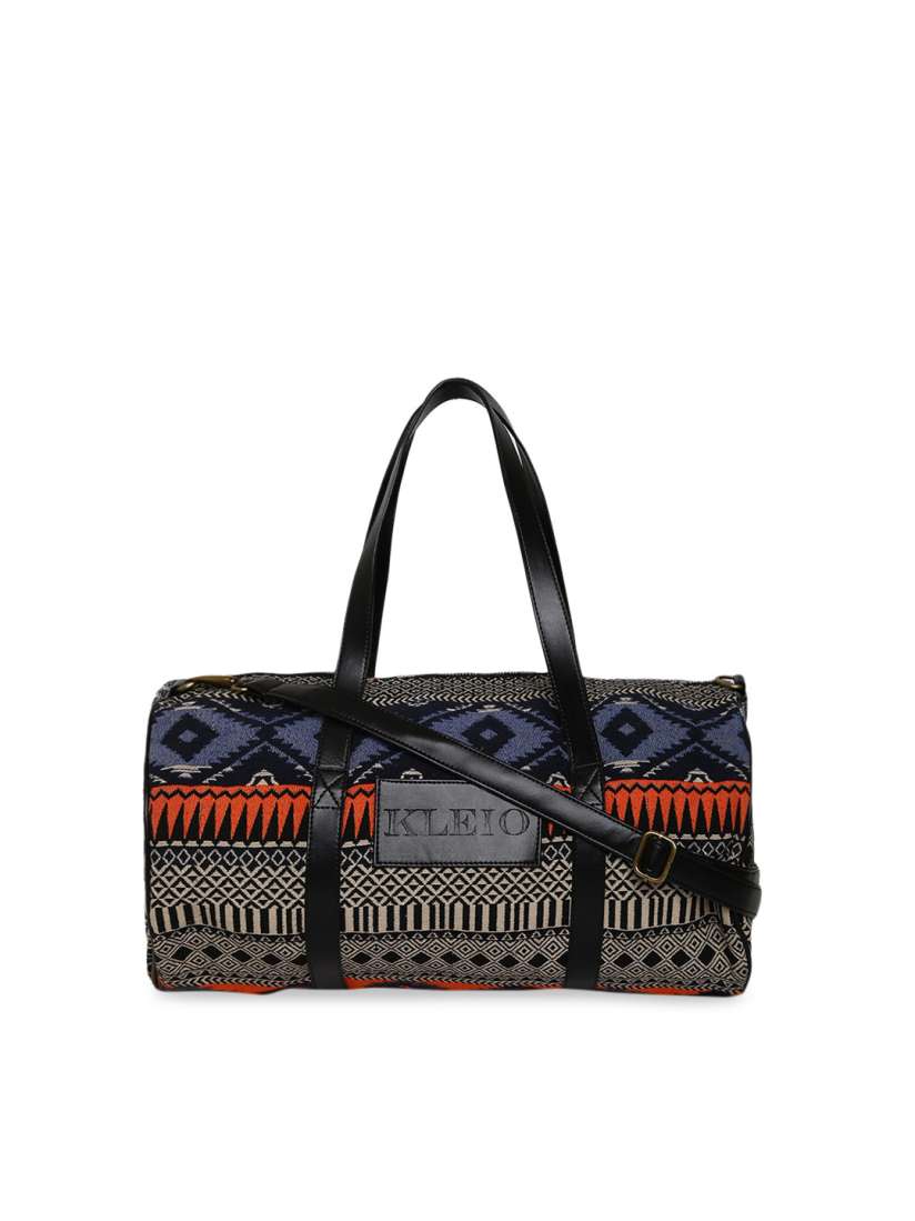 Buy KLEIO Unisex Jacquard Lightweight Duffle Bag Duffel Bag for Unisex 10522432 Myntra