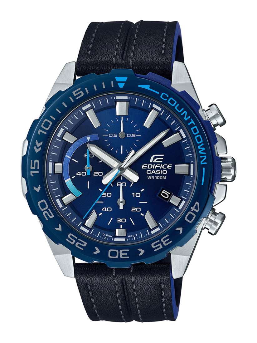 Buy CASIO Edifice Men Blue Analogue Watch EFR 566BL 2AVUDF Watches for Men 10527594 Myntra