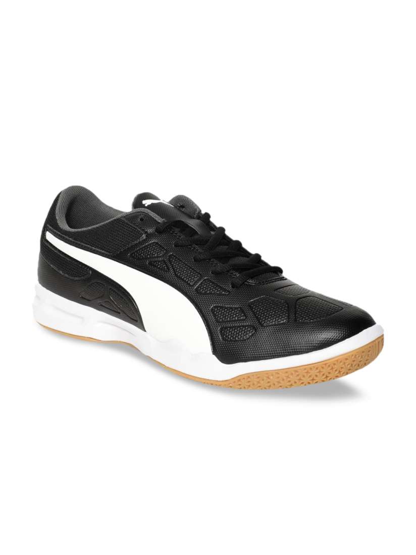 Buy Puma Kids Black Leather Tenaz Jr Iron Gate Badminton Shoes Sports Shoes for Unisex Kids 10556302 Myntra