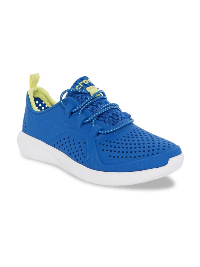 Buy Crocs Kids Blue Perforated LiteRide Pacer Sneakers Casual Shoes for Unisex Kids 10559792 Myntra