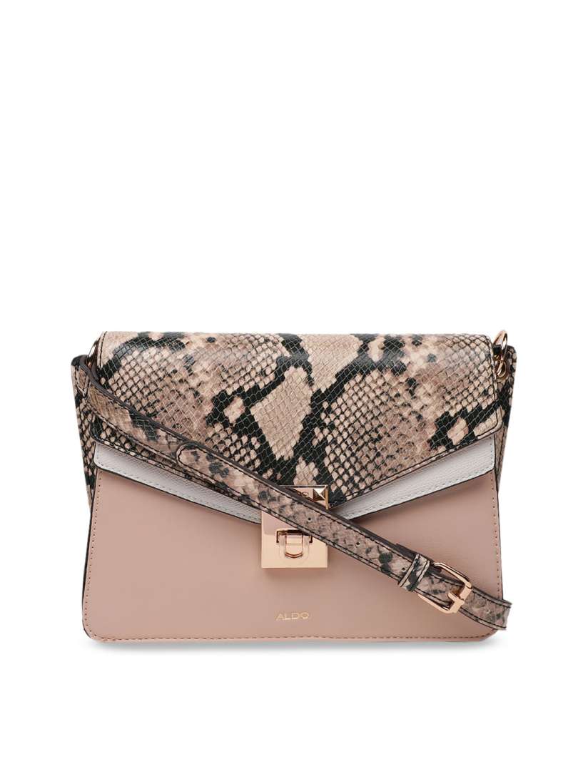 Buy ALDO Pink Black Printed Sling Bag Handbags for Women 10572566 Myntra