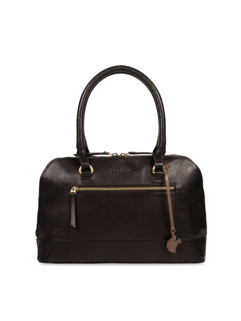 Buy PURE LUXURIES LONDON Women Black Conkca Collection Genuine Leather Bailey Handbag Handbags for Women 10383623 Myntra