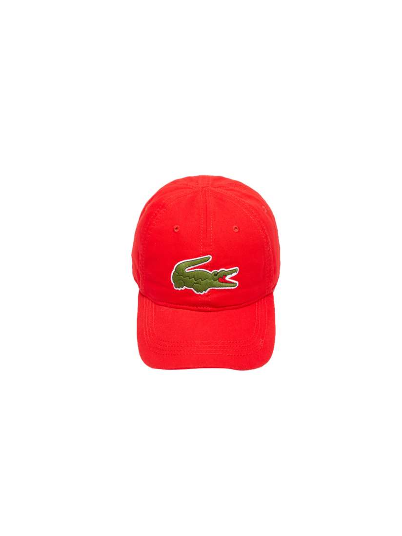 Lacoste hat red top