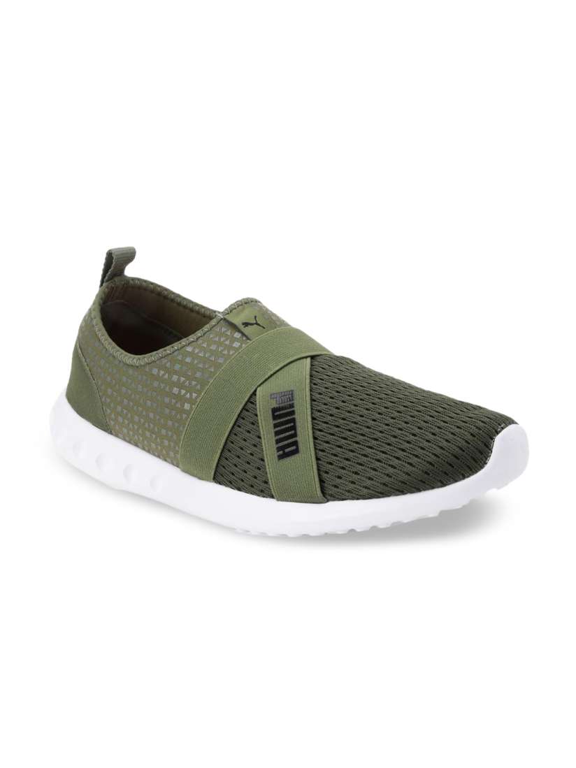 Buy Puma Unisex Olive Green Dwane Slip On Running Shoes Sports Shoes for Unisex 10413530 Myntra