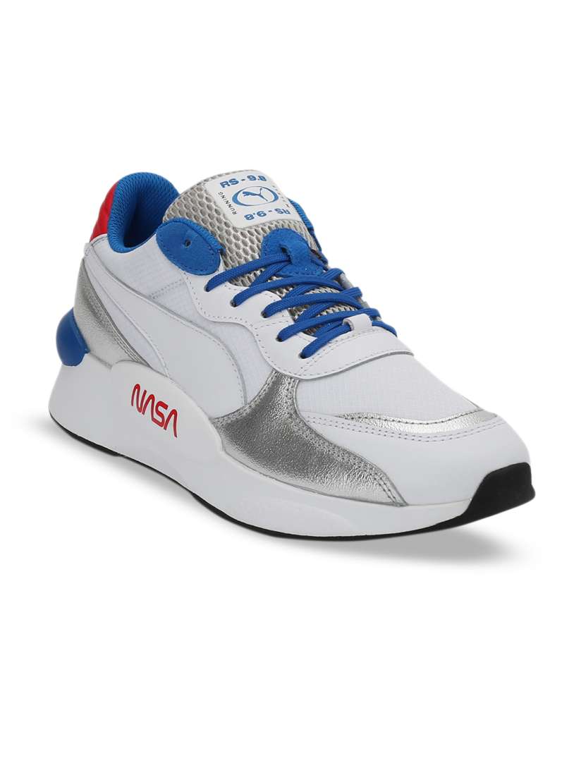 Buy Puma Unisex White RS 9.8 Space Agency Sneakers Casual Shoes for Unisex 10413508 Myntra