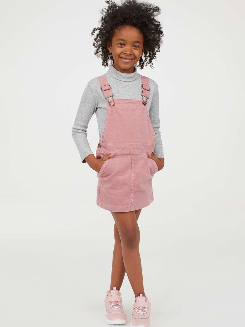 Dungaree dress for girl new arrivals