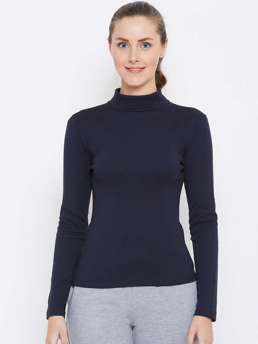 Turtle neck tops myntra on sale