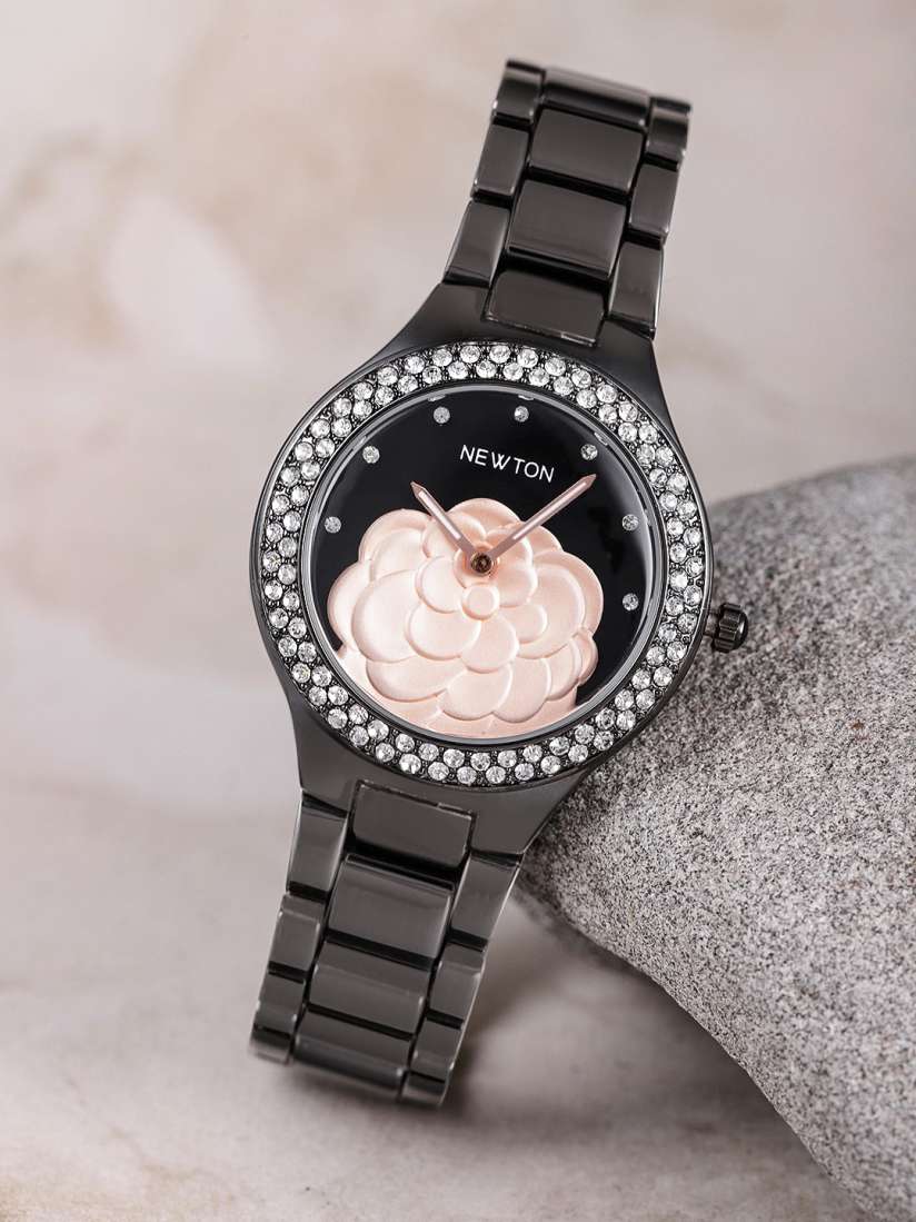 Buy Newton Women Black Analogue Watch WPBK041i Watches for Women 10659520 Myntra