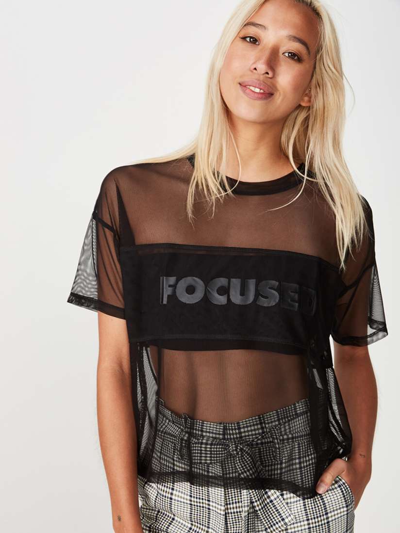 Cotton on sheer top 2025