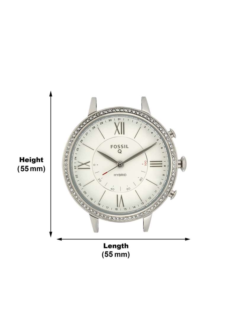 Buy Fossil Jacqueline Women Silver Analog Hybrid Watch FTW5033 Smart Watches for Women 10708128 Myntra