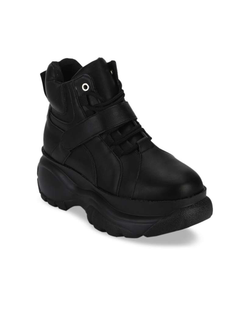 Truffle collection heeled hiker boots sale