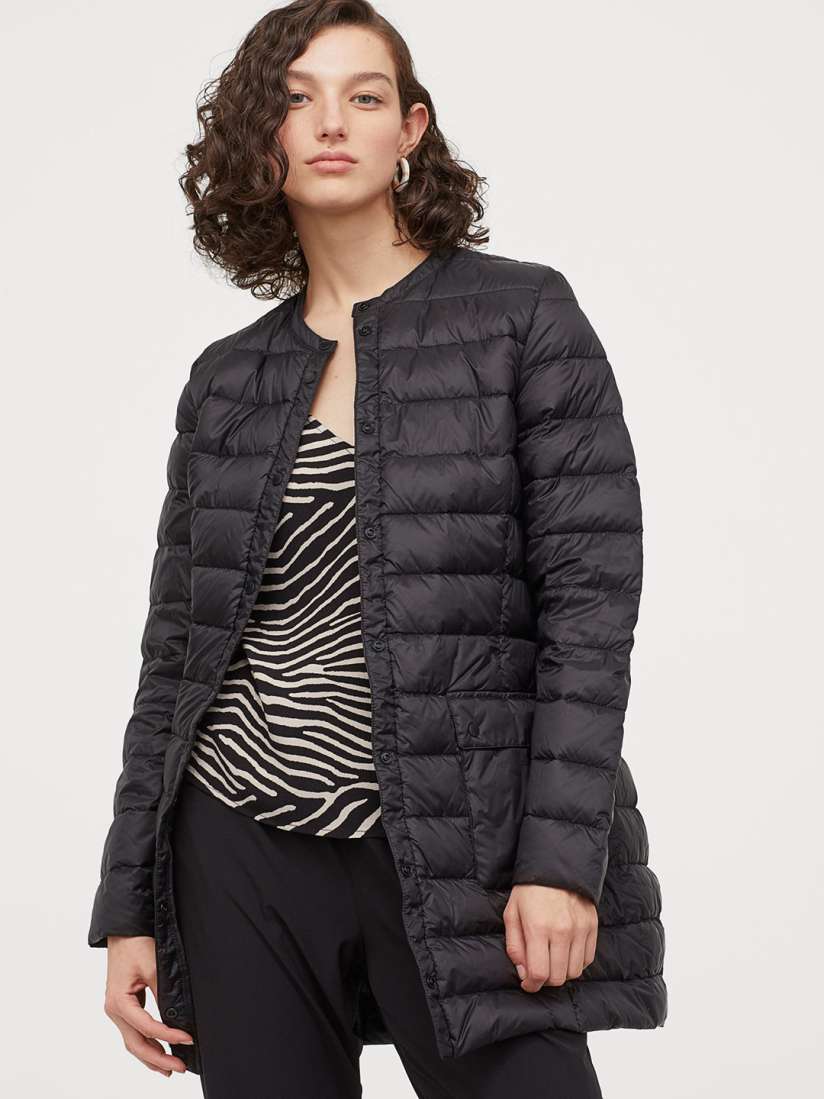 H&m lightweight down jacket store