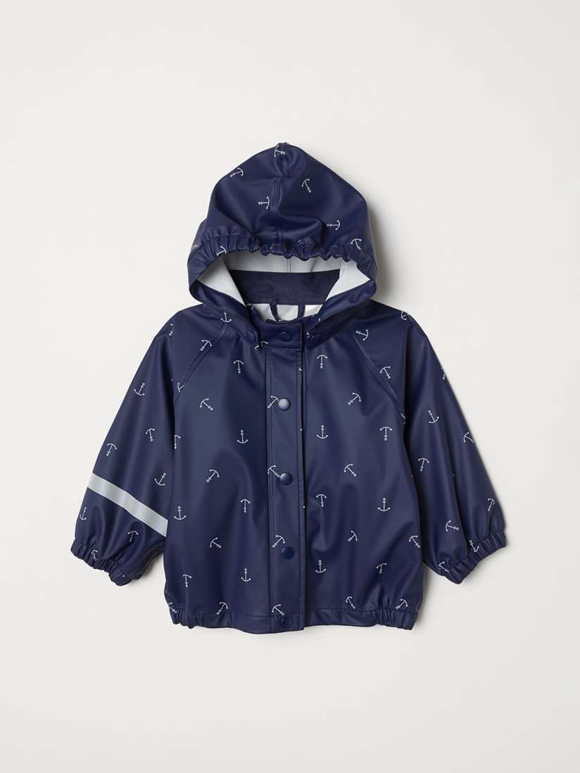 Buy H M Kids Blue White Rain Jacket Rain Jacket for Unisex Kids 10575144 Myntra