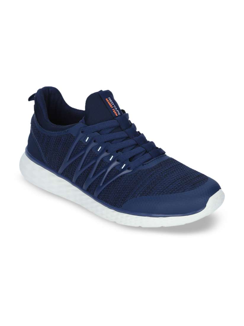 Buy Red Tape Men Navy Blue Textile Walking Shoes Sports Shoes for Men 11305888 Myntra