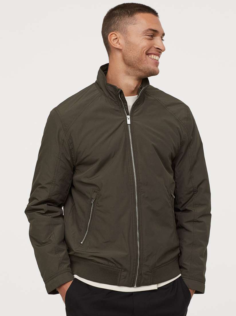 Olive green jacket mens h&m shop