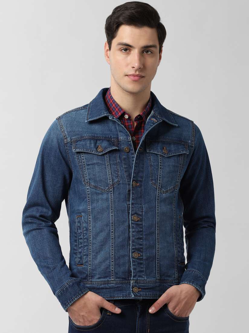 Peter england jeans jacket hotsell