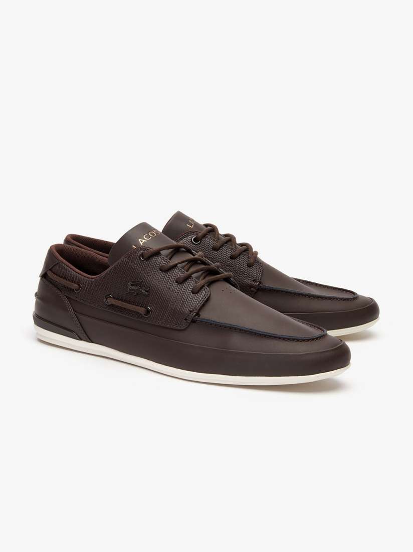 Lacoste marina brown deals