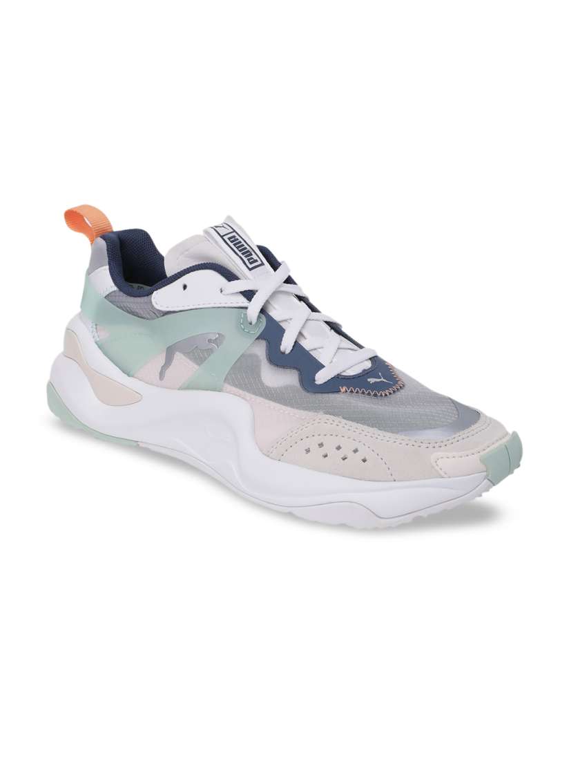 Puma white sneakers myntra shop