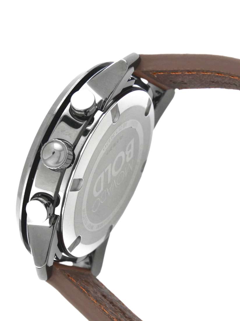 Buy MOVADO Men Grey Analogue Leather Watch 3600421 Watches for Men 11264812 Myntra