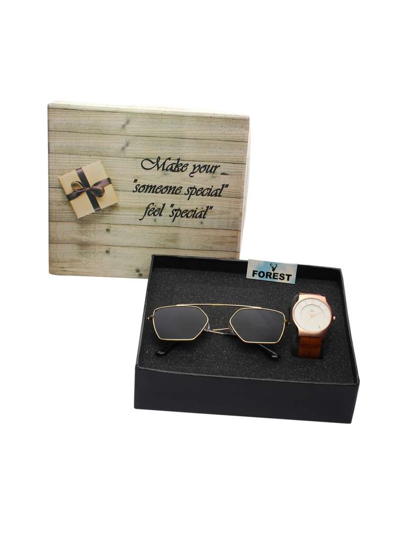 Buy Hobforestessentials Men Sunglasses Watch Gift Set Watch Gift Set for Men 11392850 Myntra