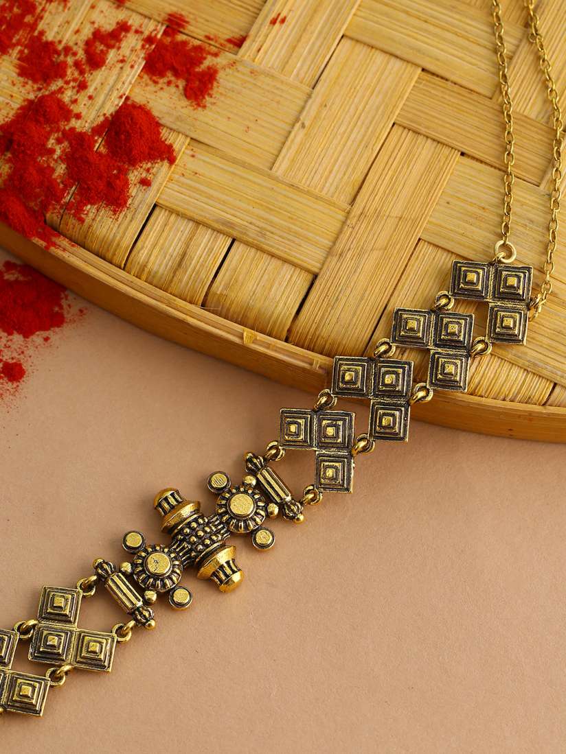 Choker necklace online myntra outlet