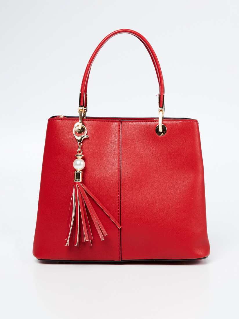 Buy CODE by Lifestyle Red Solid Handheld Bag Handbags for Women 11294996 Myntra