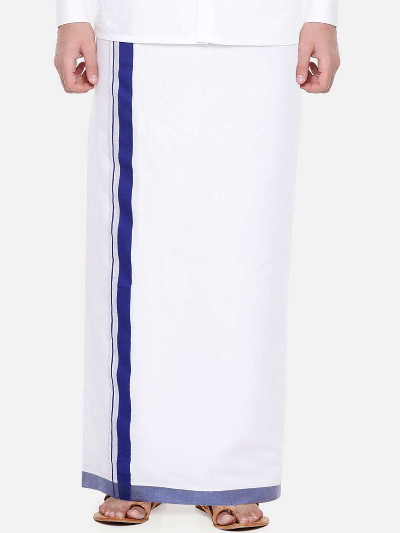Buy Ramraj Men White Solid Readymade Dhoti Dhotis for Men 11296244 Myntra