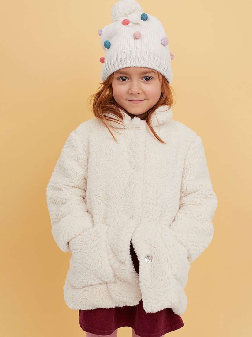 Girls pile coat shop