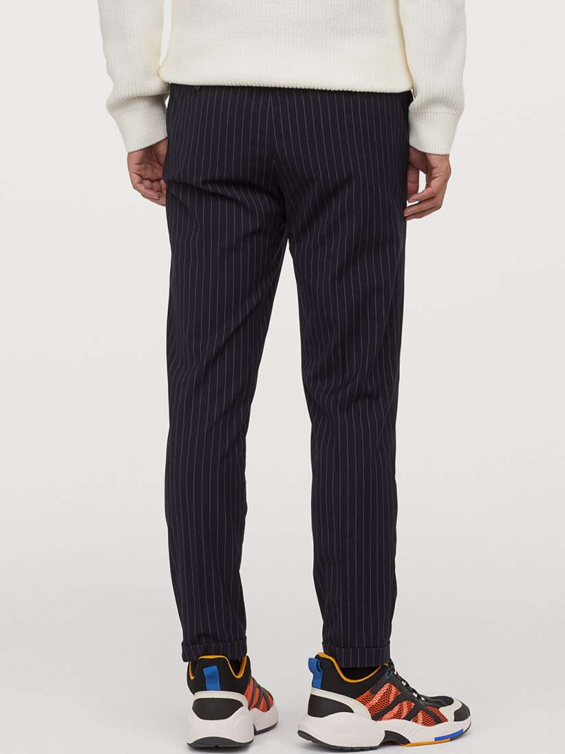 H&m striped joggers clearance
