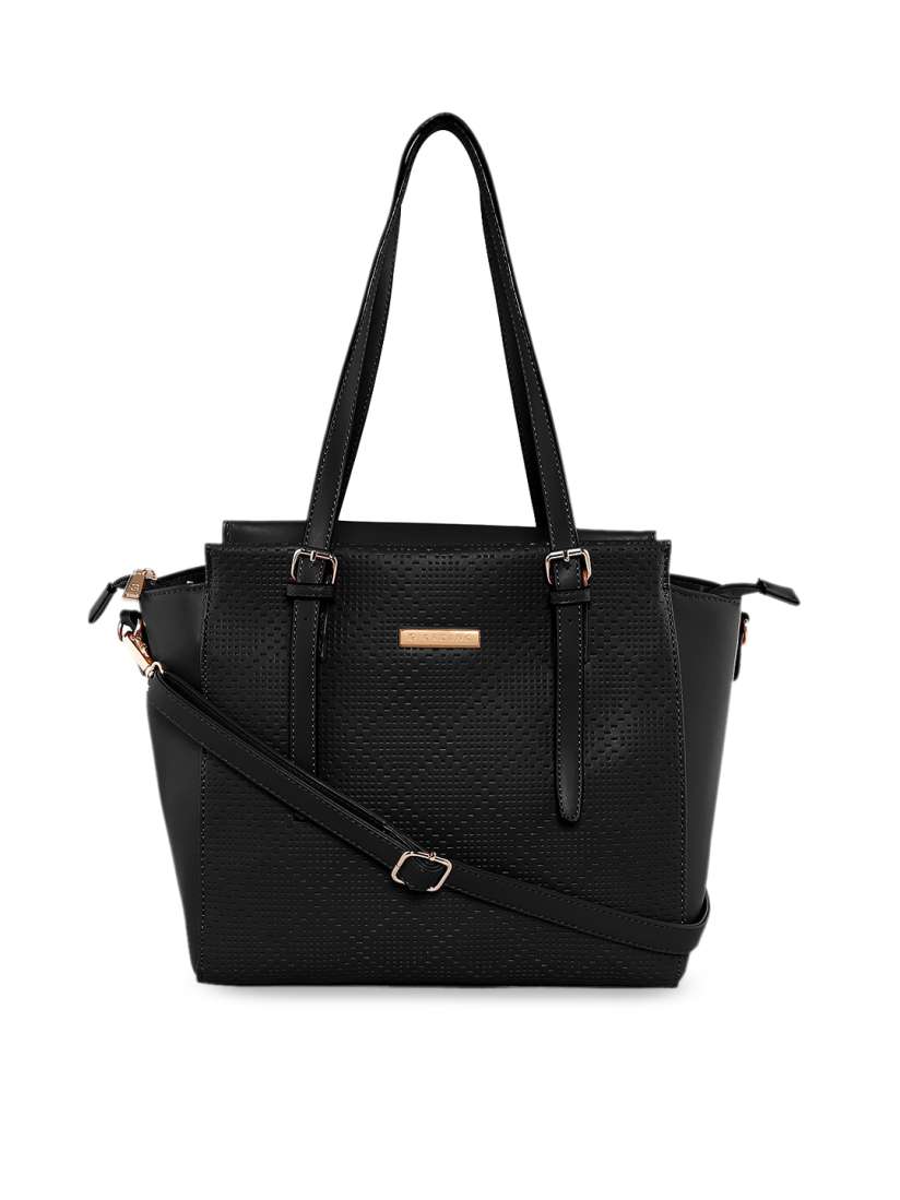 Buy GIORDANO Black Solid Tote Bag Handbags for Women 12546558 Myntra