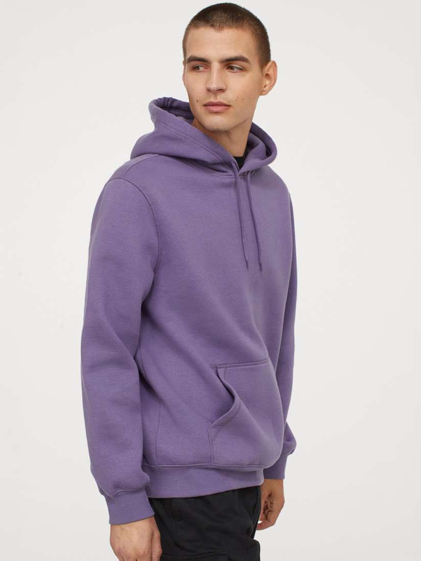H and m purple hoodie hotsell